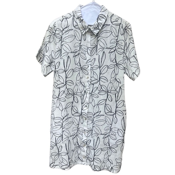 Cynthia Rowley 100% Linen Dress Size M - Picture 1 of 7